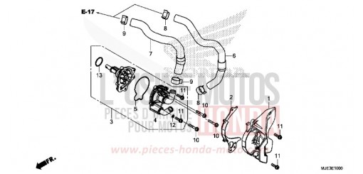 POMPE A EAU CBR650FAH de 2017